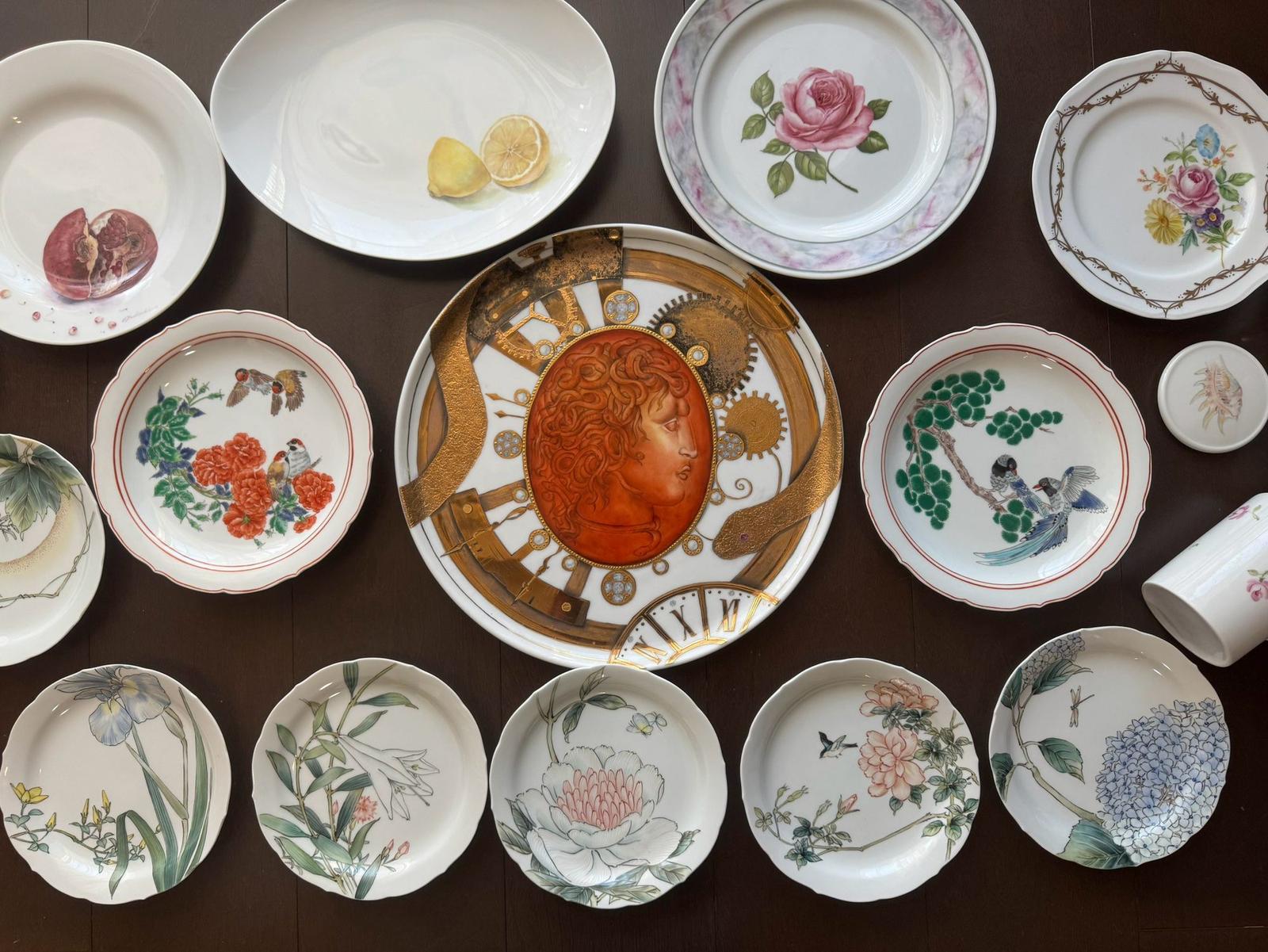 A collection of pieces painted in our classes